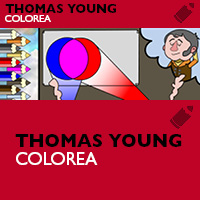 Colorea a Thomas Young